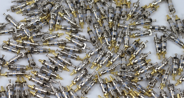 r12冷媒气嘴芯聚四氟乙烯氢化丁晴橡胶r410a r407c冷冻机油气门芯