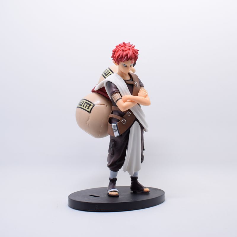 火影gk 沙影 沙忍 我爱罗 十年百忍 大葫芦 造型 站姿 盒装手办