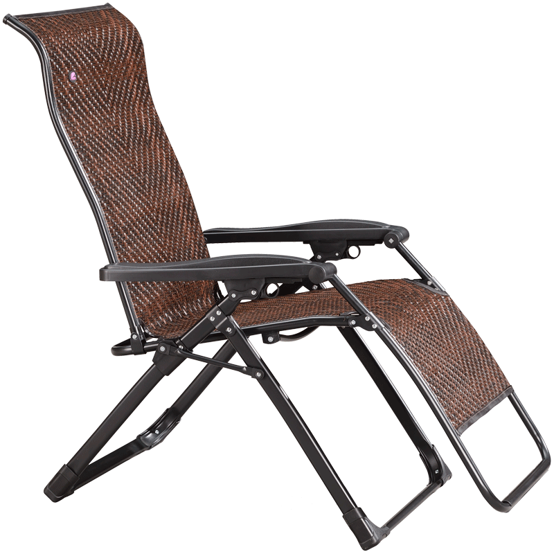 l7躺椅午休折叠 家用睡椅藤椅折叠椅阳台老人休闲 午睡椅