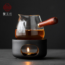 QTB6温茶炉小火炉蜡烛煮茶底座保温暖茶器提香器烘茶炉围炉煮茶温