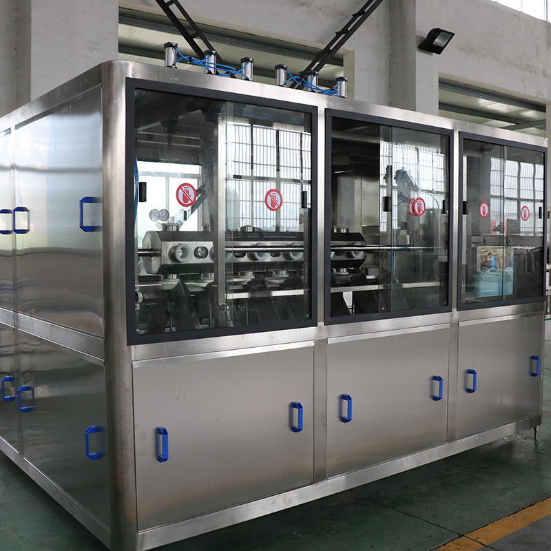 供应五加仑桶高压冲洗设备全自动内洗机矿泉水纯净水大桶水刷桶机