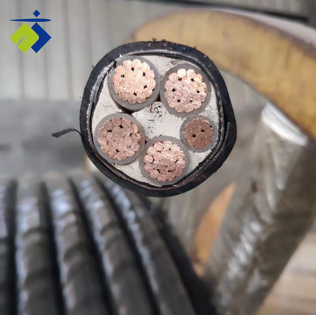 电缆yjv4*95 1*50铜电力硬四等芯95平方五线4 1铜芯阻燃埋地铠装