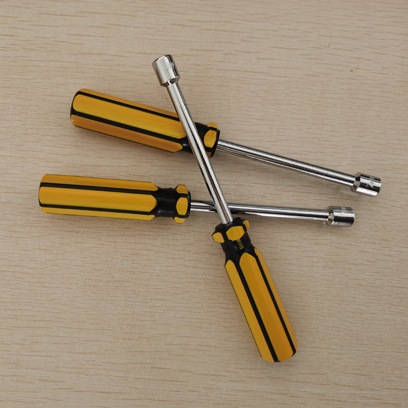 经济款m4外六角螺母螺丝刀7mm套筒扳手套管适一次性安装赠送