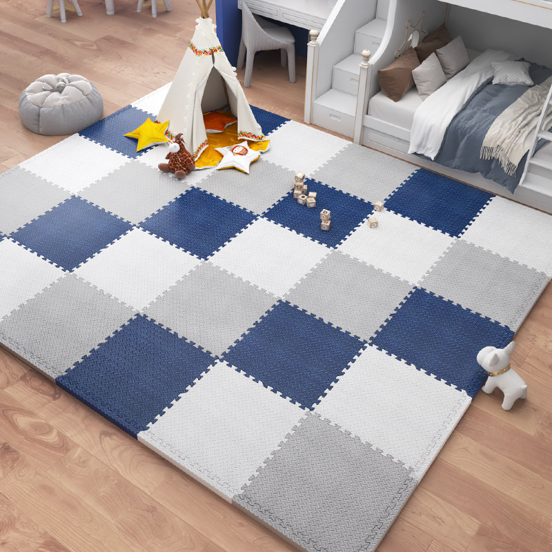 儿童泡沫地垫拼接垫子客厅爬爬垫卧室拼图隔凉无甲醛加厚地板垫冬