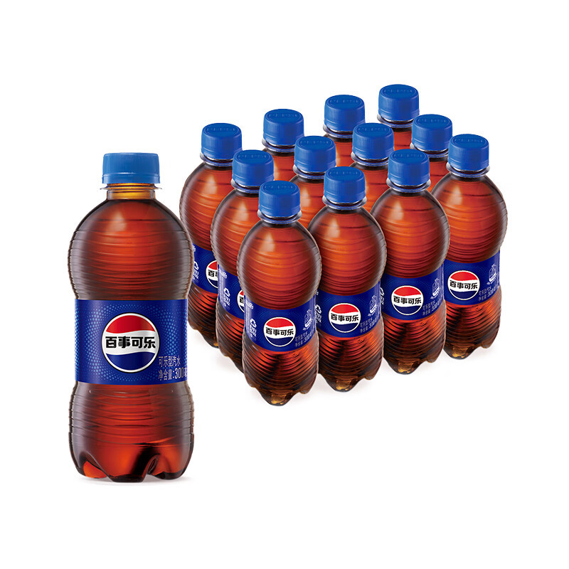 百事可乐pepsi碳酸饮料整箱300ml*12瓶新老包装随机发货百事出品
