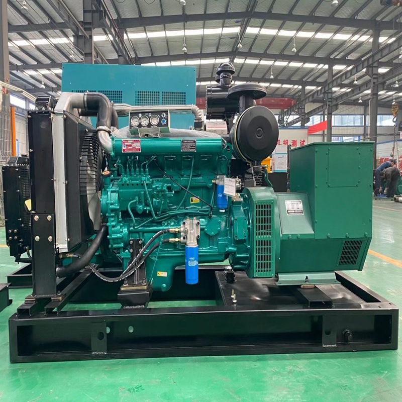 100kw发电机机组养殖户农户备用电源机全铜电机柴油发电机组