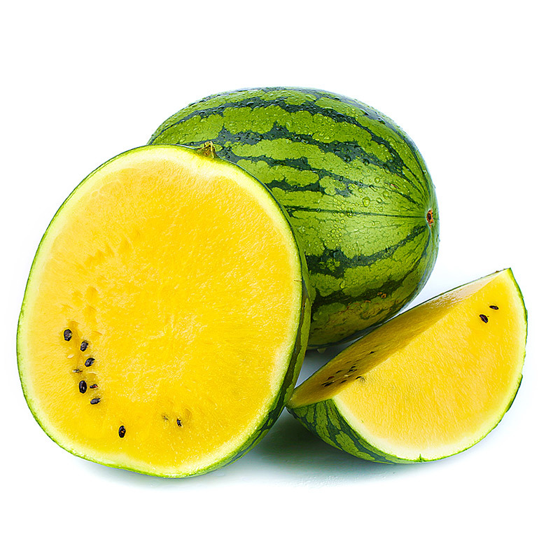 【厂货通】特小凤西瓜 新鲜黄心黄肉西瓜脆甜皮薄多汁水果代发