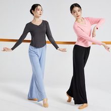 舞蹈服长袖套装女练功专业现代舞中国古典舞跳舞服艺校学生考级服