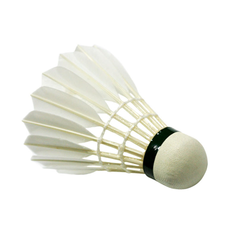 Wholesale Luminous Badminton Goose Feather Durable Training Nylon Ball Plastic Led Night Luminous Luminous Ball with Light