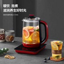 一件代发龙的养生壶LD-YS1896 高硼硅玻璃电热水壶1.8L花茶壶