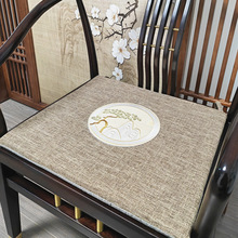 新款中式坐垫餐椅垫红木沙发垫圈椅太师椅椅子垫防滑中式古典
