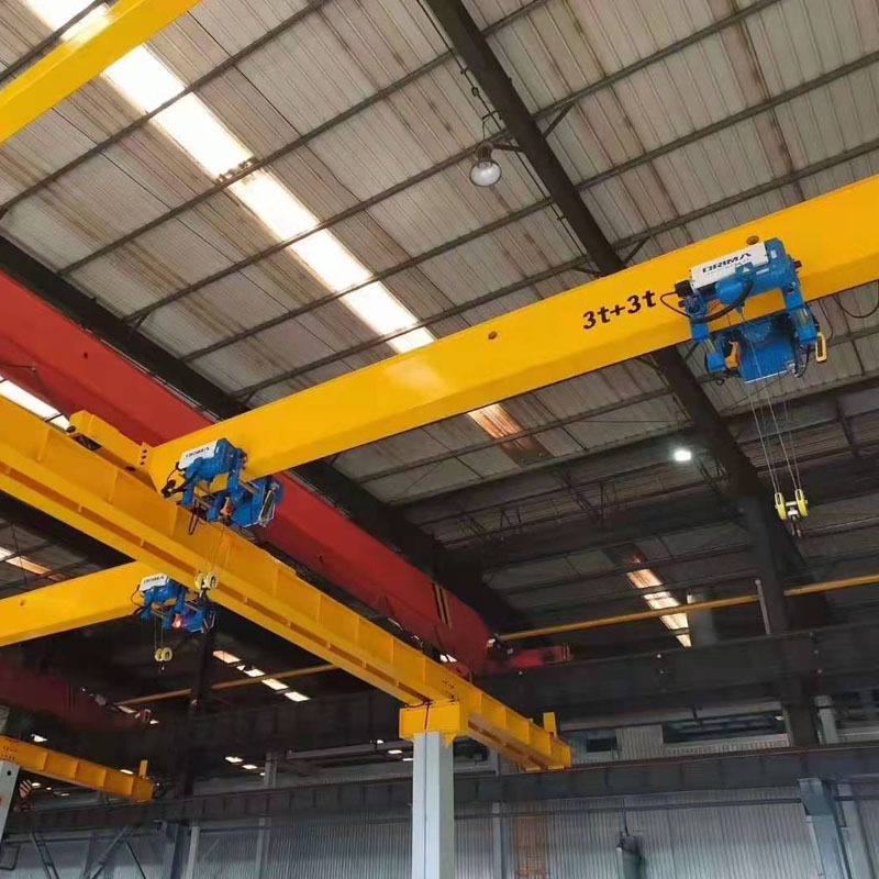 无线遥控单梁行车 5吨天车 端梁 电动双梁桥式航吊3t悬挂起重吊机