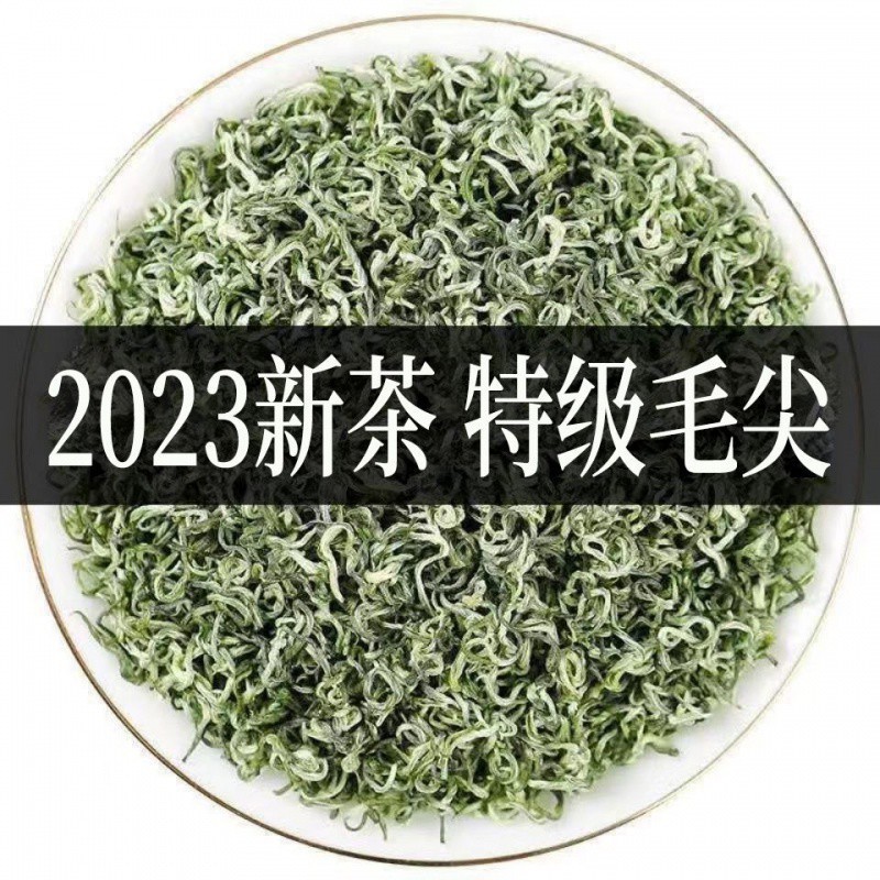 500克贵州都匀毛尖茶叶特级明前2023新茶耐泡浓香型云雾绿茶散装