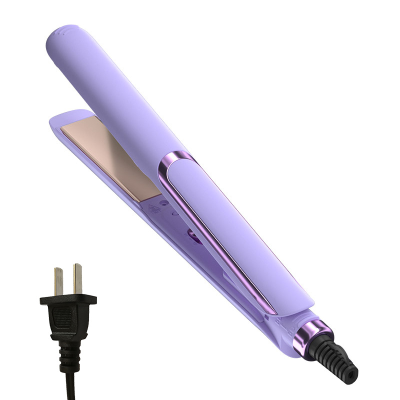 Amazon Hair Curler and Straightener Dual-Use Plywood Hair Curler Does Not Hurt Hair Straightener Floating Panel Mini Hair Straightener Cross-Border