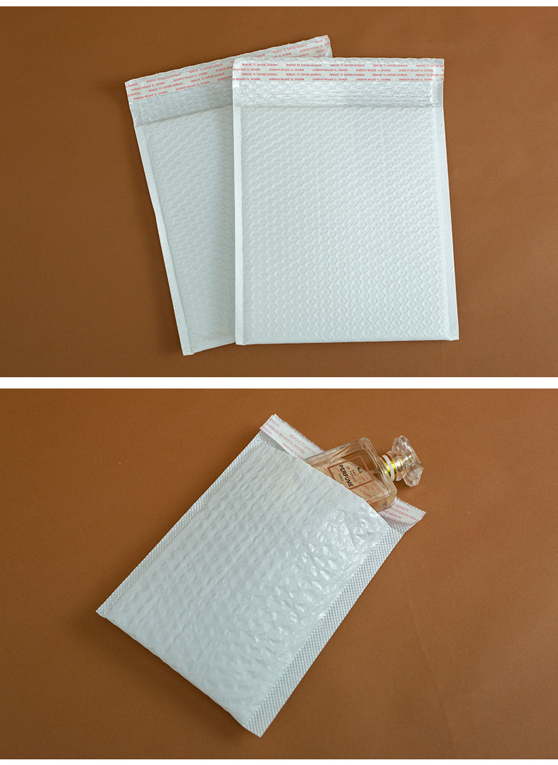 pe复合哑光共挤膜气泡袋彩色快递防震信封袋服装防水电商包装袋