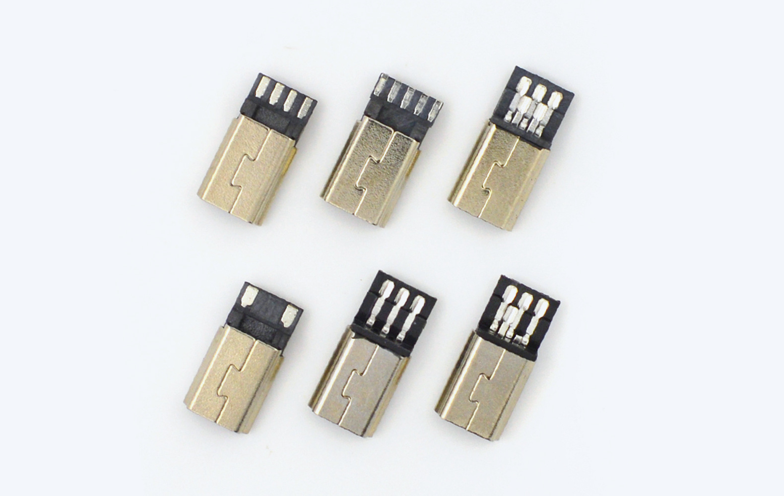 24小时mini焊线插针人工焊自动焊迷你usb公头插头连接器