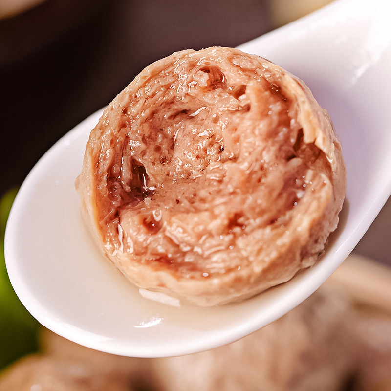 手打猪肉滑调味猪肉半成品冻猪肉滑火锅饺子包子梅菜肉饼馅猪肉滑