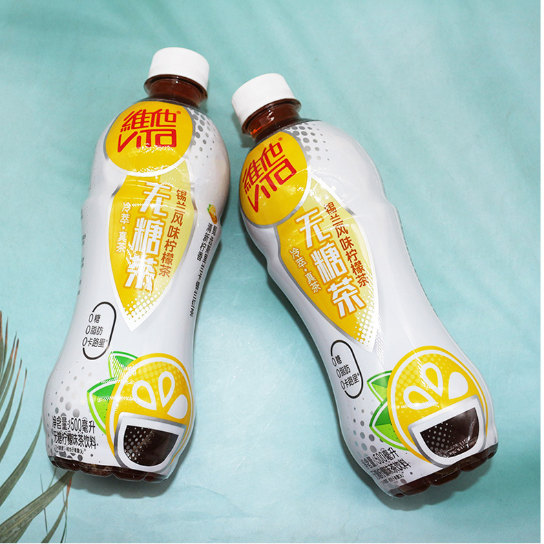 维他柠檬茶瓶装柠檬茶饮料柠檬味饮料无糖茶系列500ml*15瓶批发