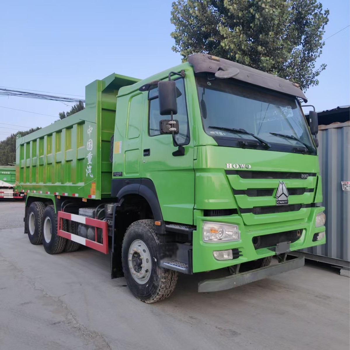 出售库存中国重汽豪沃6x4后八轮自卸车翻斗车自卸工程翻斗车