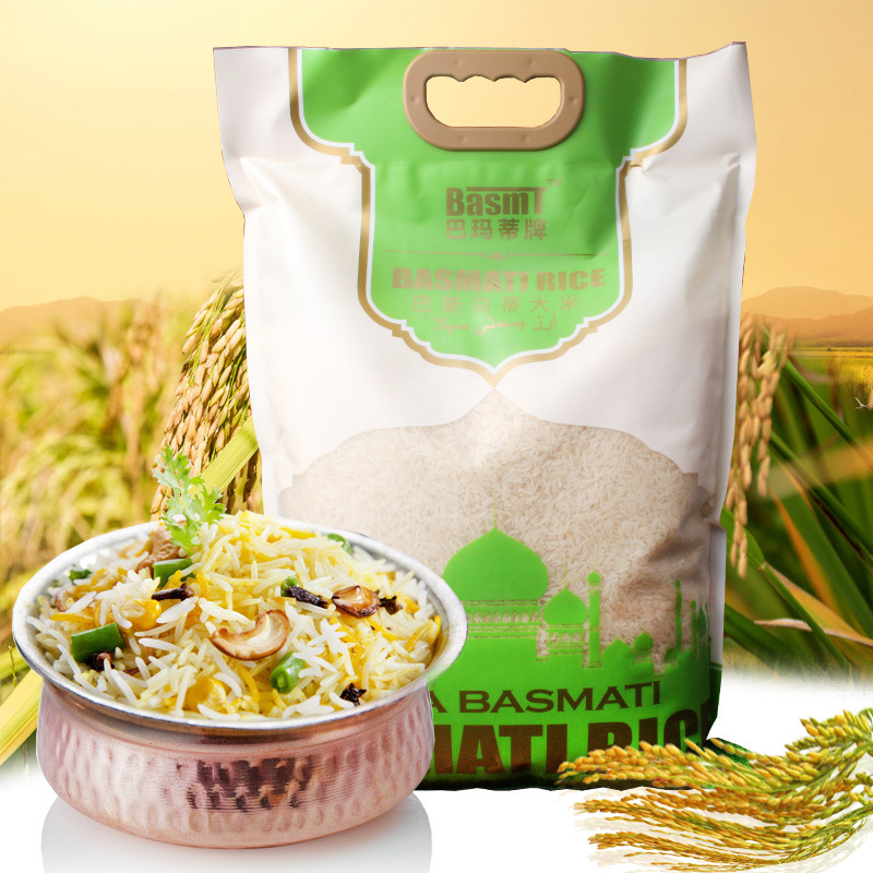 sela basmati rice巴斯马蒂大米5kg 巴基斯坦大米进口新米长粒米