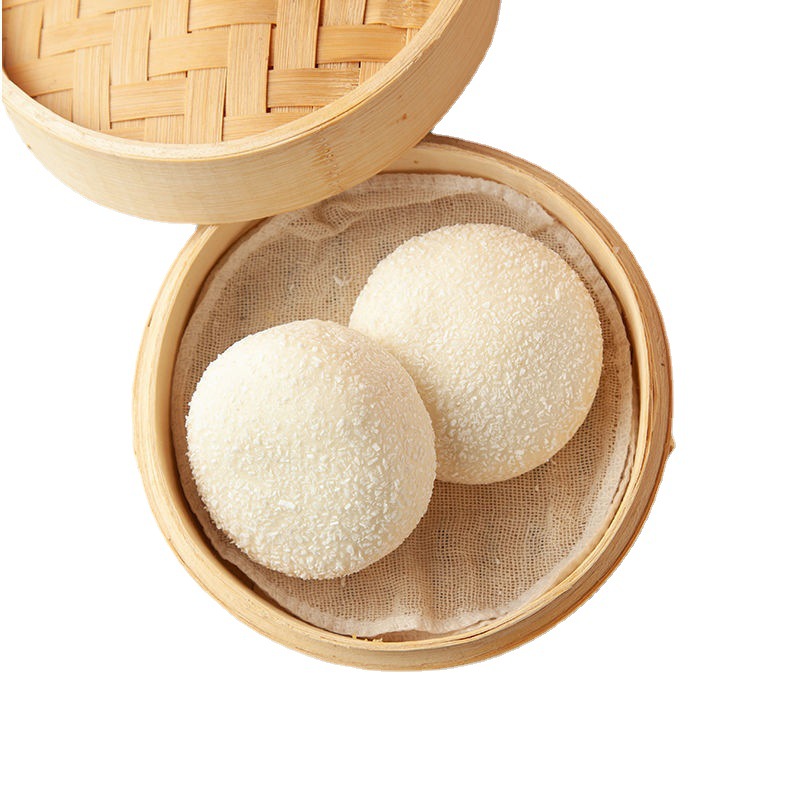 炼乳雪花包480g早餐速冻包子半成品港式点心流沙包方便速食品