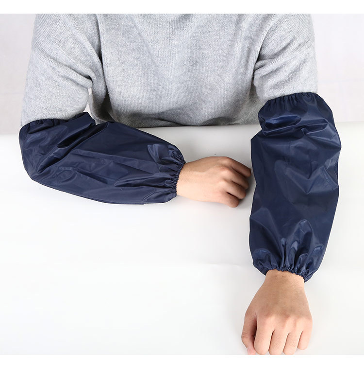 防水防油套袖pvc涂层袖套长款护袖耐油耐酸碱防污耐用食品厂套袖