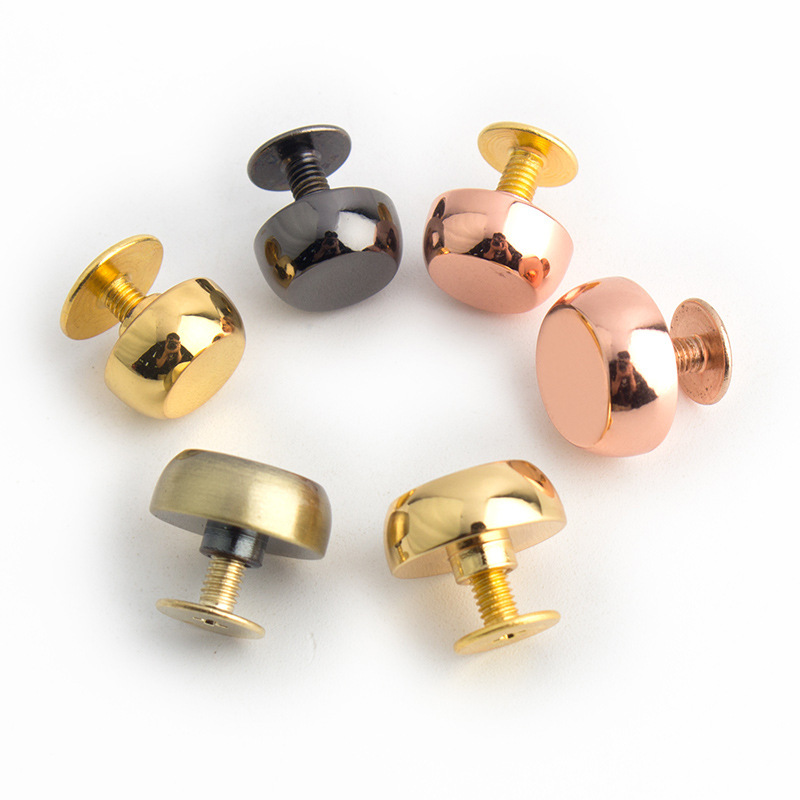 包包五金配件 蘑菇钉 包带配件女包包带五金蘑菇螺丝钉固定螺丝钉