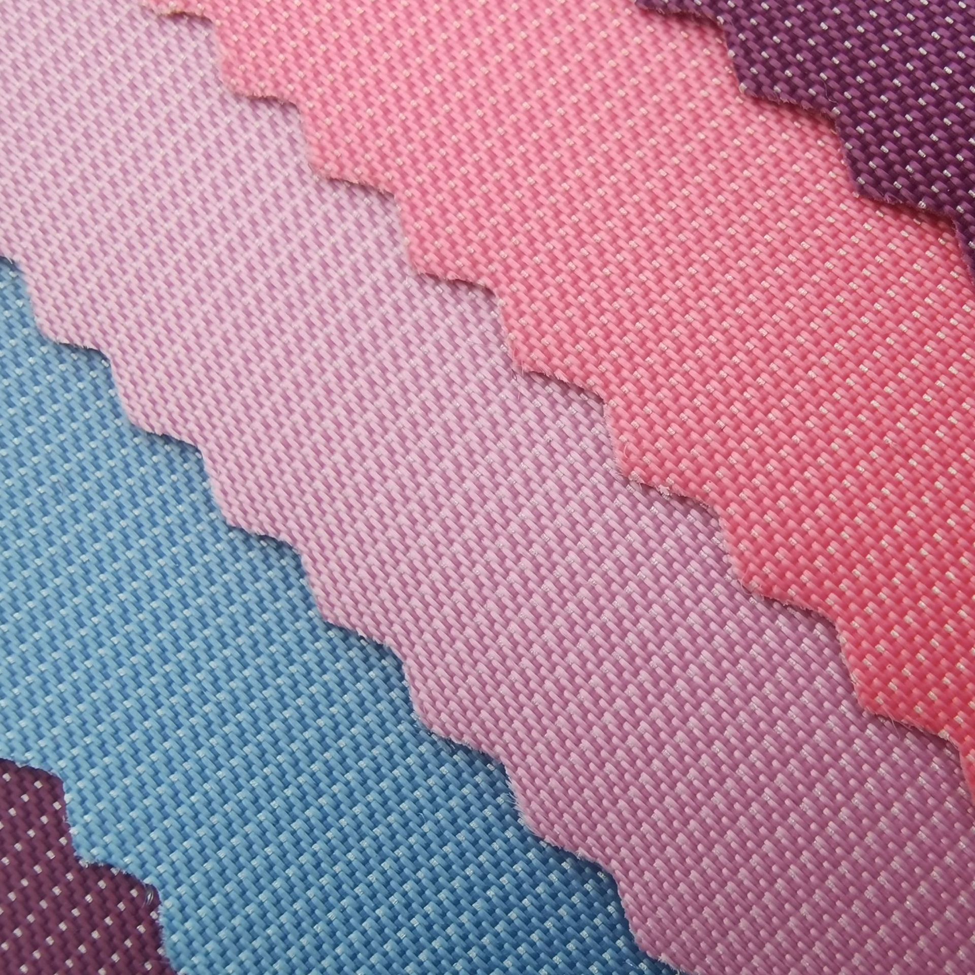 210d尼龙小白点提花布pvc底防水行李箱面料 野外登山包背包尼龙布