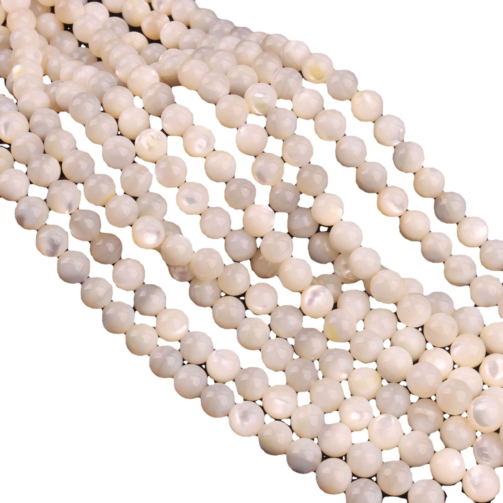 天然珍珠贝 白蝶贝直孔贝珠 散珠 半成品diy手工饰品配饰材料批发