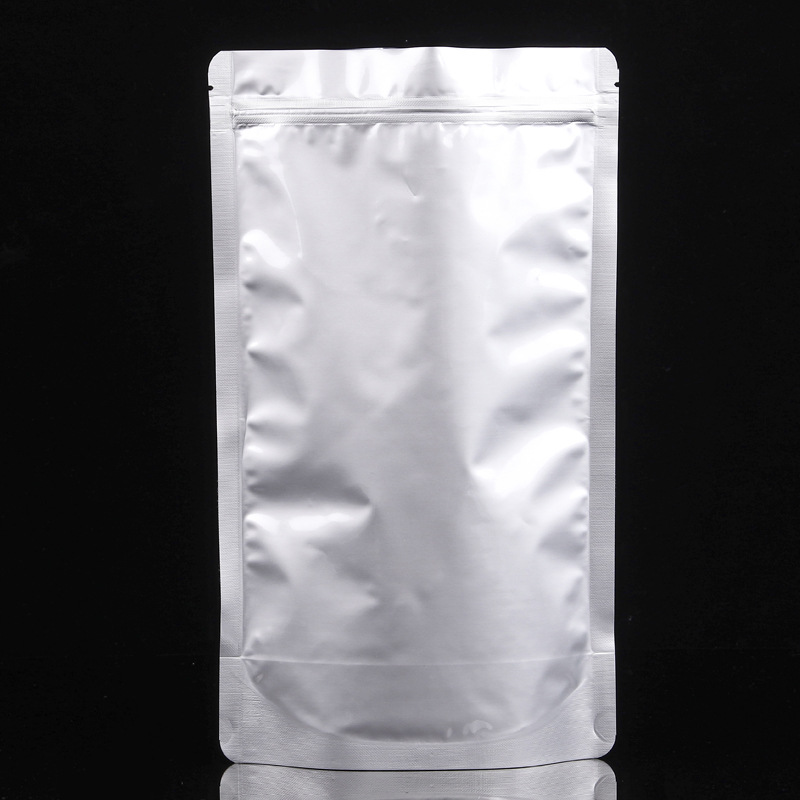 厂家生产 铝膜包装袋 茶叶铝箔自立自封袋 空白铝箔袋 食品包装袋