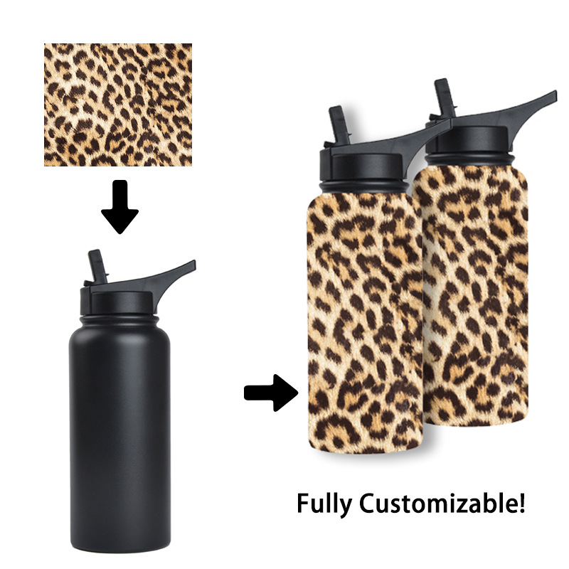 DIY Customized 25Oz Full Printing Sublimation 5D Home Stainless Steel Vacuum Cup Outdoor Portable Space Cup Travel Cup