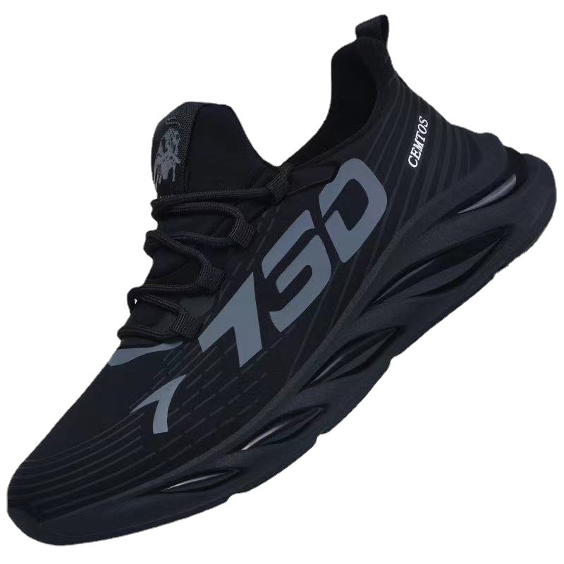 sport shoe Men's Shoes Fall Trendy Casual All-Matching Breathable Running for Junior High School Students 2024 New Sports Shoes Men's Men's Shoes