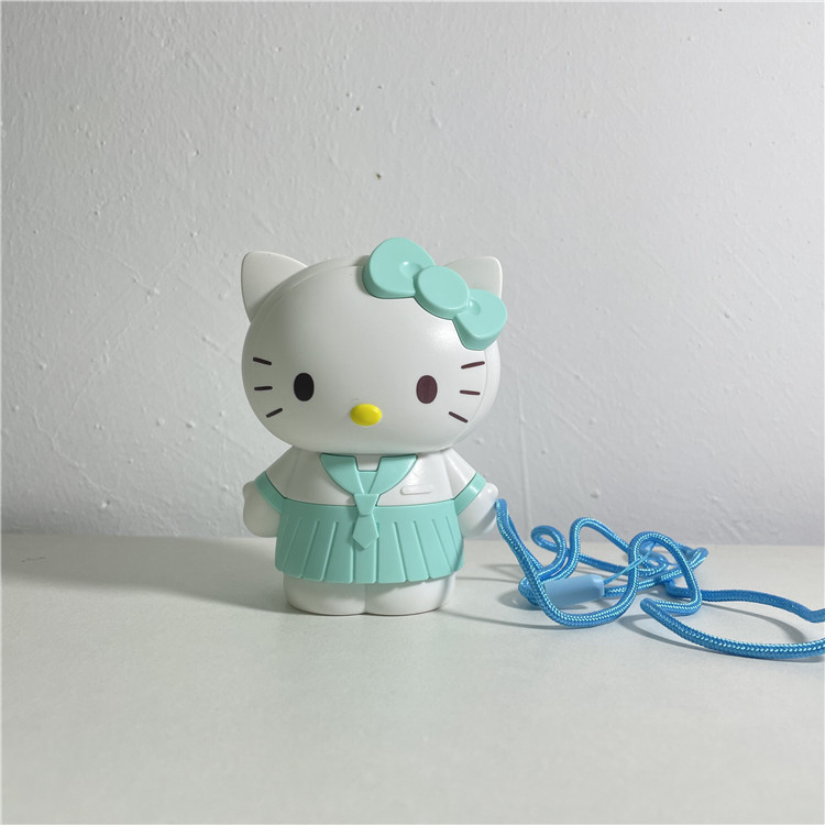 New Cartoon Cute Bladeless Small Fan Summer Portable Hanging Neck Small Fan Usb Charging Handheld Fan