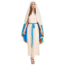万圣节成人女装圣母玛利亚扮演服装