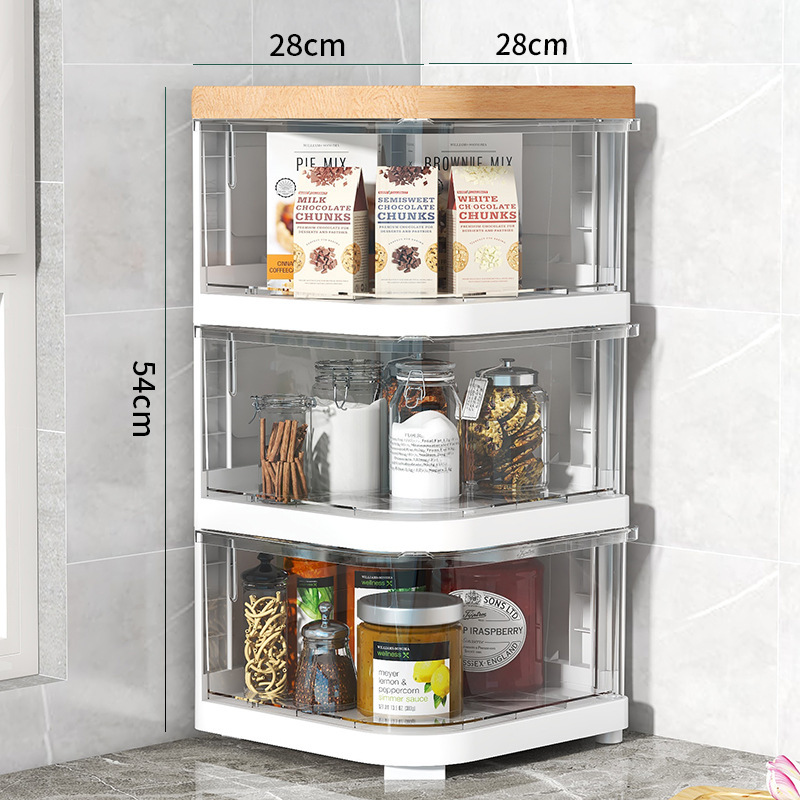 Kitchen Rotating Storage Rack