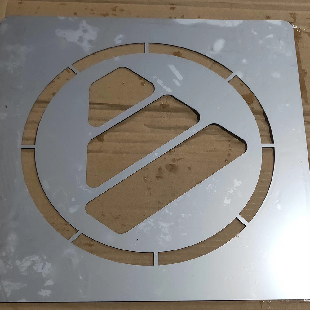 定做不锈钢镂空喷漆牌 金属定制广告牌 墙体喷字镂空字牌图案模板