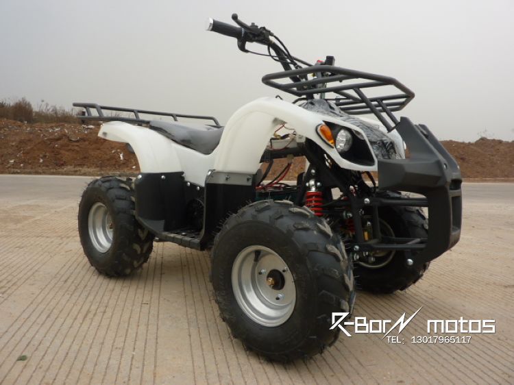 尤奈特48v750w无刷电机 前鼓刹带倒档小公牛沙滩车/四轮电动车