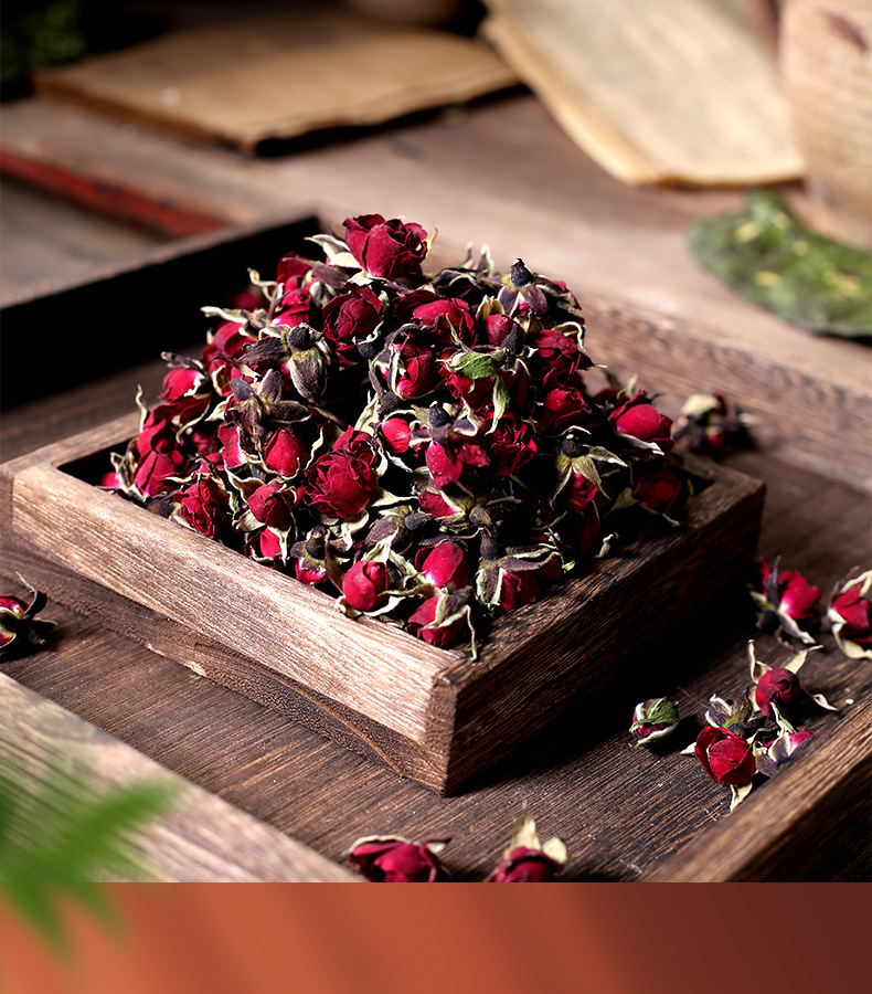 金边玫瑰批发云南金边玫瑰花代用茶玫瑰花茶系列金边开花产地直发