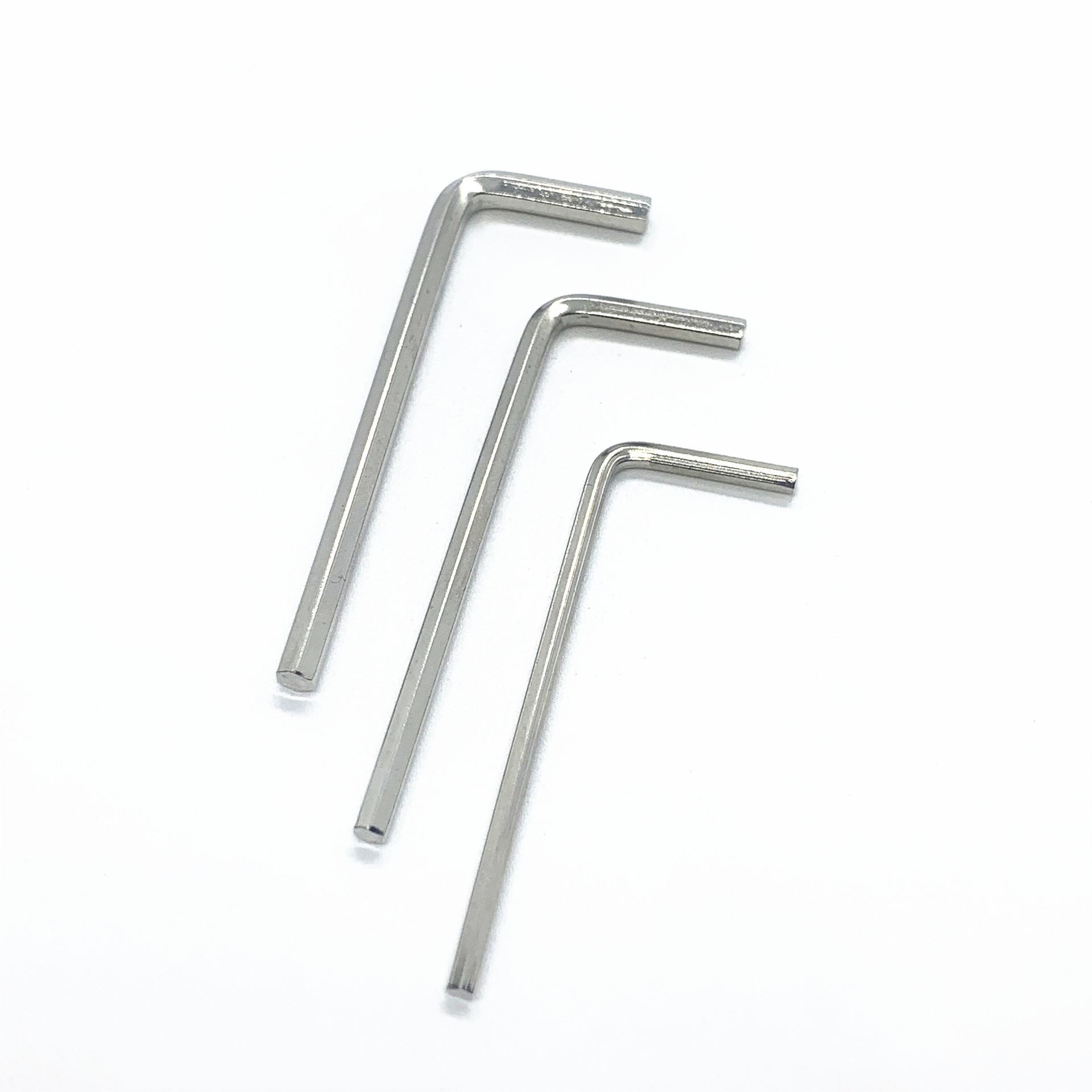 l型扳手 公制标准平头 高强度 镀镍内六角板手 加硬m4 m3 m2.5 m2-阿