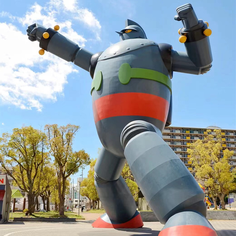 玻璃钢雕塑机器人