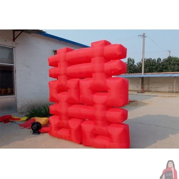 礼充拱门风机喜字结婚喜事婚鼓庆双喜红气彩虹门庆典大红气模