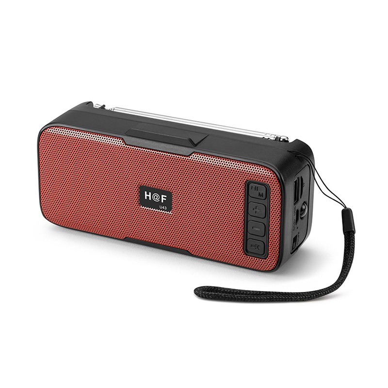 HF-U43 Africa Cross-Border Wireless Bluetooth Speaker Card Outdoor Waterproof Portable Mini Speaker Wholesale