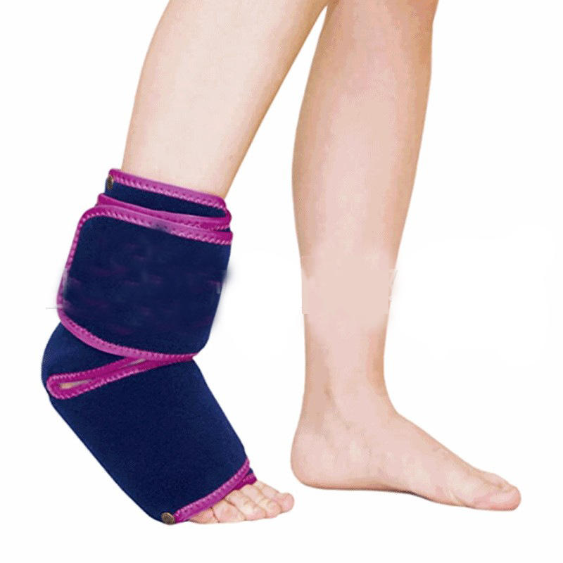 亚马逊防肌肉拉伤透气护腿凝胶冷热敷护具护膝运动冰袋降温冷敷