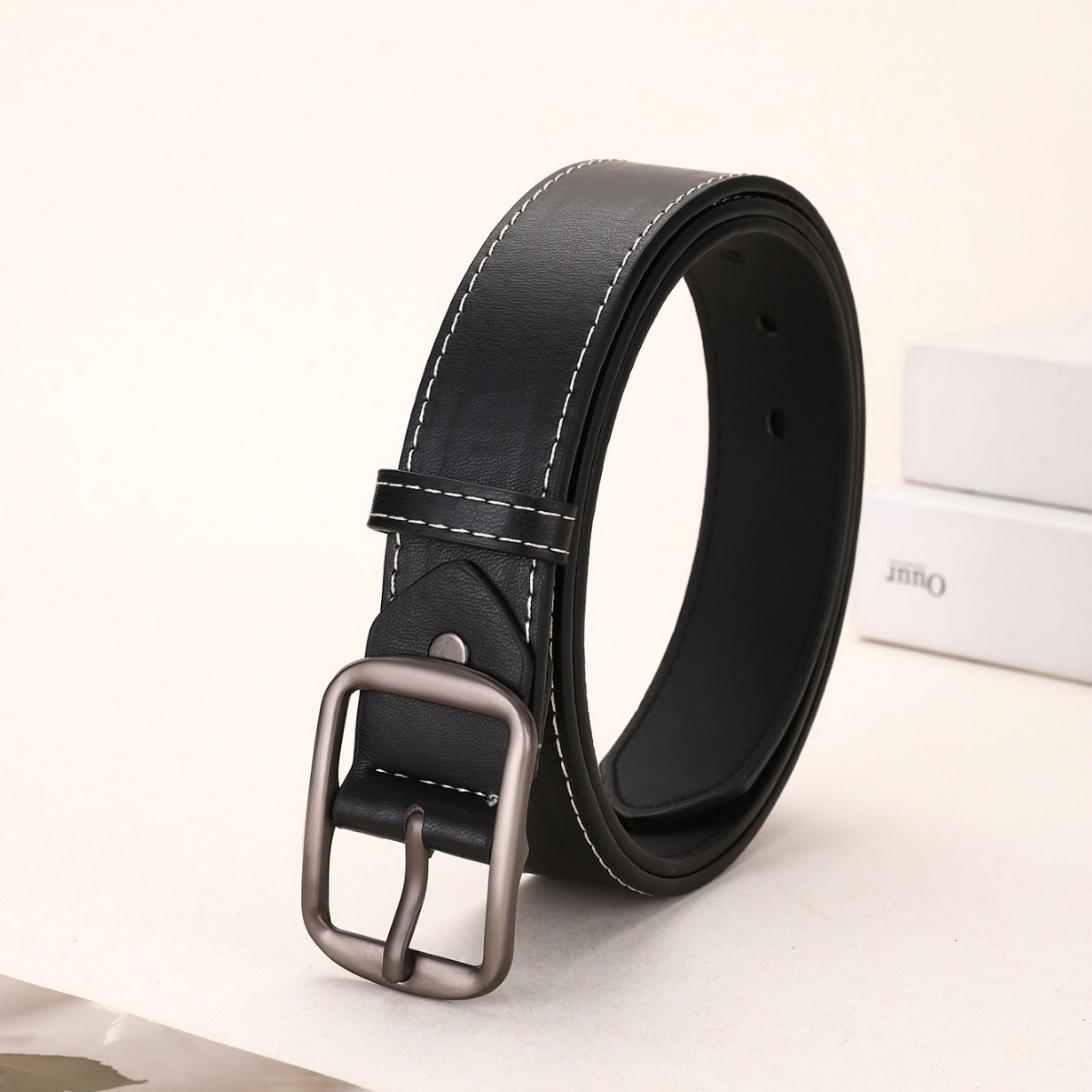 定制新款百搭男女士皮带潮流青年休闲裤腰带韩版个性港风学生裤带