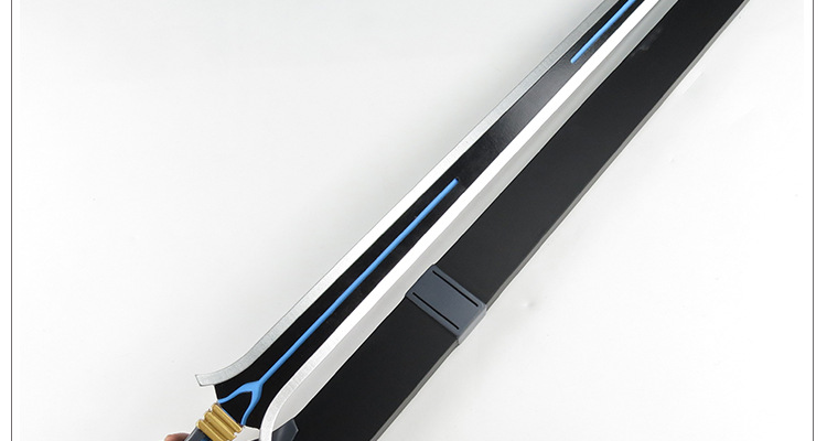 刀剑神域剧场版序列之争桐谷和人桐人剑cosplay动漫道具武器 木剑