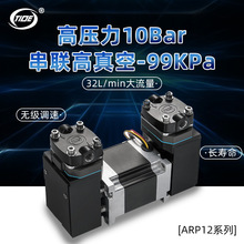 微型打气泵空压机ARP12DB12/24S 雾化真空气泡水位计迷你隔膜泵