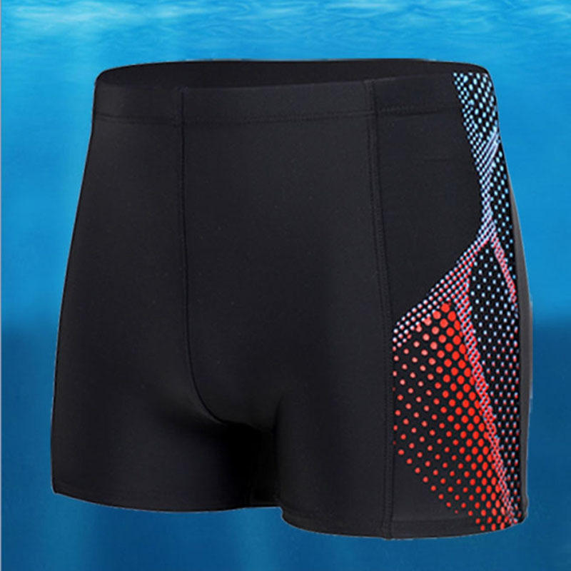 男泳裤紧身平角游泳裤锦纶弹力好速干专业竞速训练比赛装备热销款