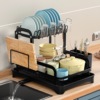 Cross border new pattern kitchen Rack Shelf Chopsticks holder Cutting Board Rack Water tray mesa Drain shelf wholesale Cross border new pattern kitchen Rack Shelf Chopsticks holder Cutting Board Rack Water tray mesa Drain shelf wholesale