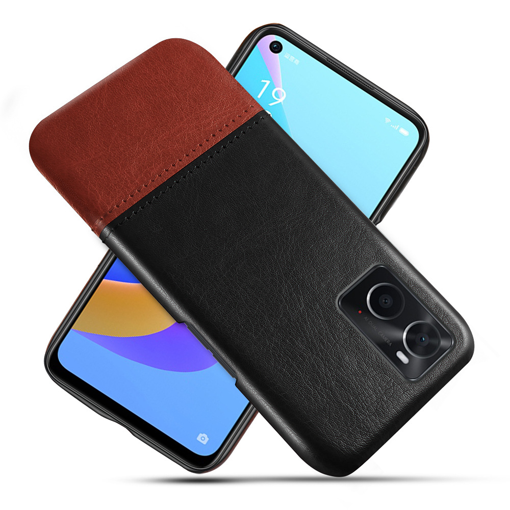 批发适用oppo a36 4g手机壳拼色皮套oppo a36 4g手机保护套贴皮壳