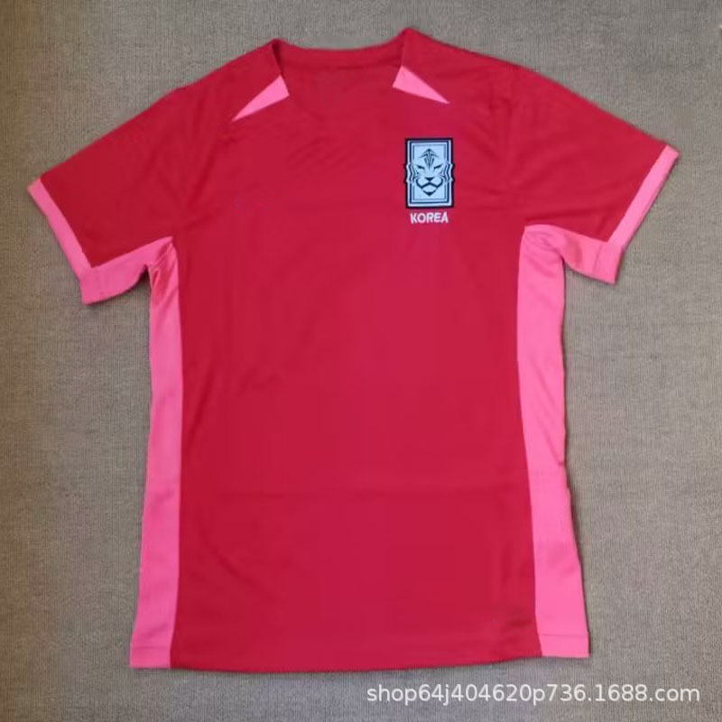 2324韩国队球衣国家队主客场泰版足球服球迷版上衣运动比赛可印字